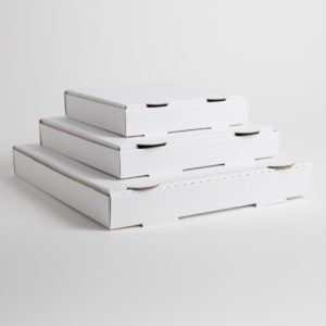 White Pizza Boxes
